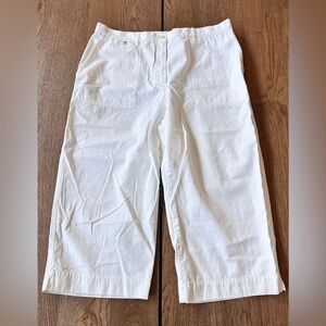 Ralph Lauren White Capri Pants Size 16